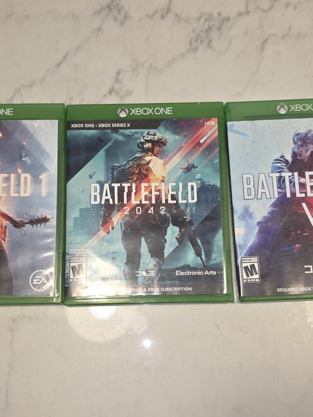 Battlefield Xbox One Bundle Battlefield 1 V 2042 Lot